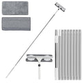 Profi Teleskop-Fensterwischer Set (3,7 m) – 3-in-1 Reinigungsset mit 180° Gelenk für hohe Fenster