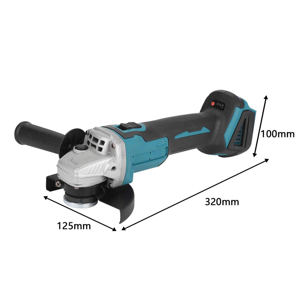 Profi Akku-Winkelschleifer 18V – Ø 125 mm Trennschleifer mit variabler Drehzahl (Solo-Gerät)
