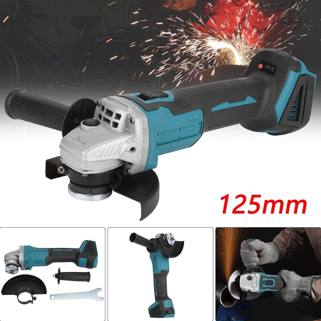 Profi Akku-Winkelschleifer 18V – Ø 125 mm Trennschleifer mit variabler Drehzahl (Solo-Gerät)