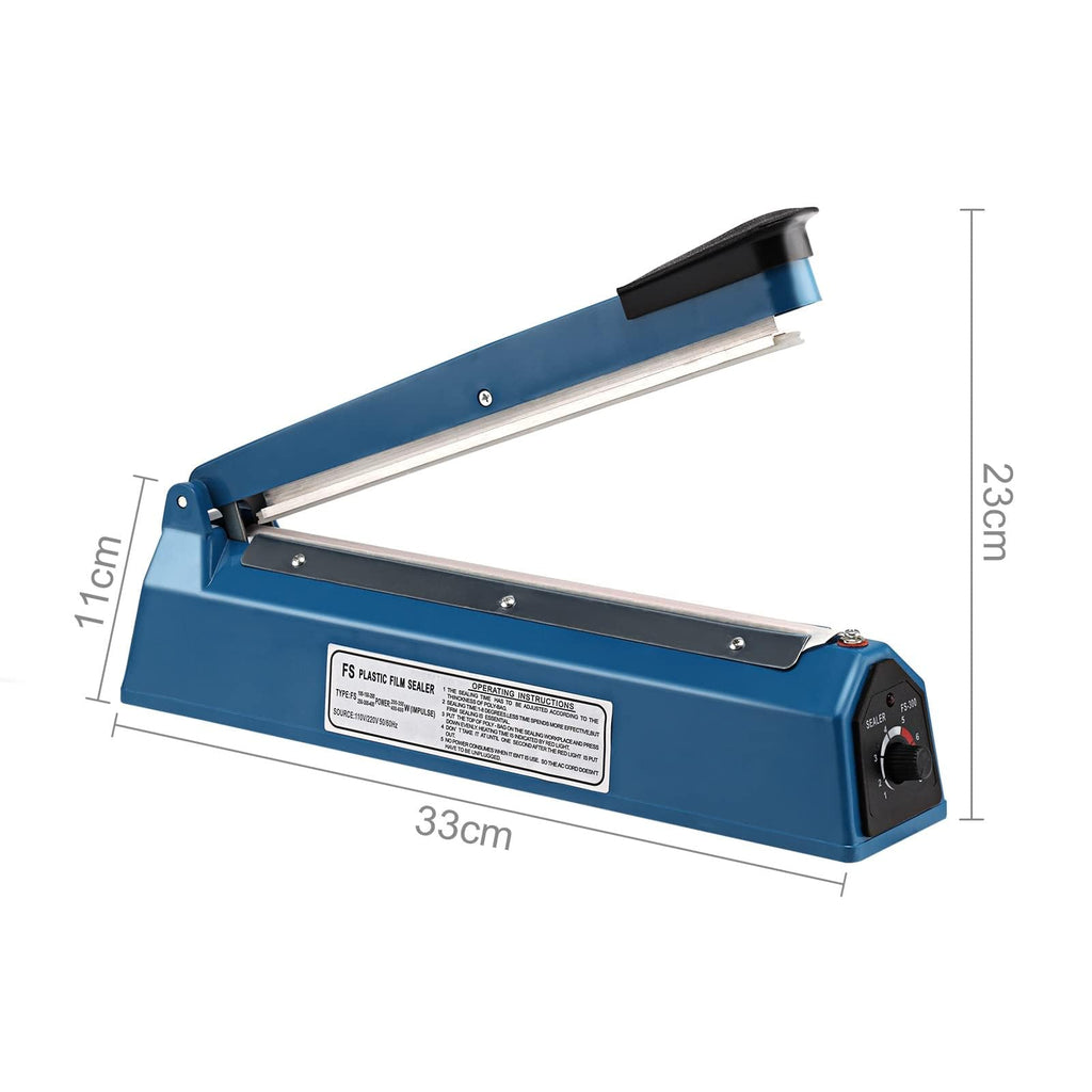 Profi Impuls-Folienschweißgerät (300 mm) – Zuverlässiger Beutelverschließer für Folien & Verpackungen