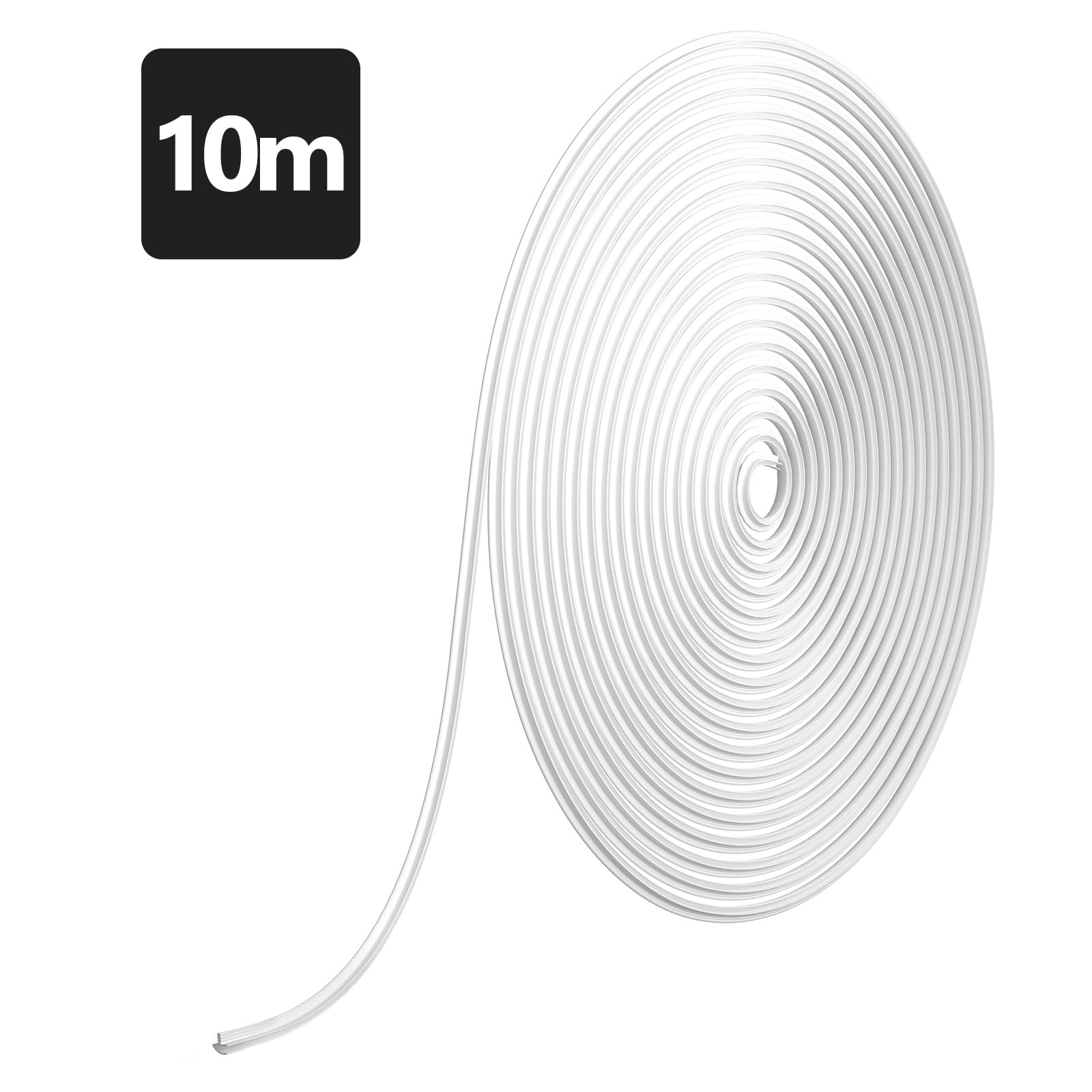 Premium Selbstklebende Türdichtung (10m) – Zugluftstopper, Schall- & Kälteschutz