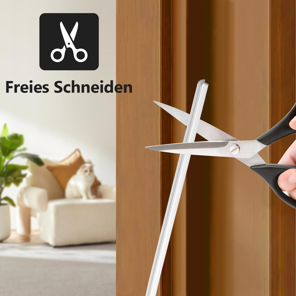 Premium Selbstklebende Türdichtung (10m) – Zugluftstopper, Schall- & Kälteschutz