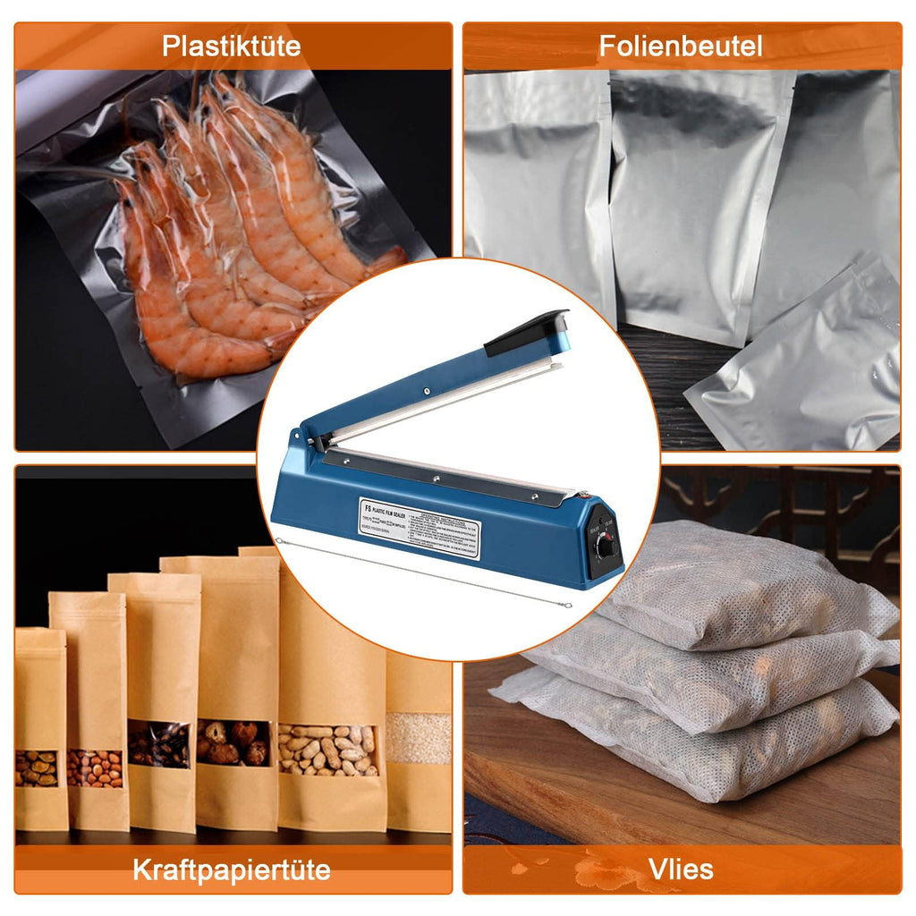 Profi Impuls-Folienschweißgerät (300 mm) – Zuverlässiger Beutelverschließer für Folien & Verpackungen